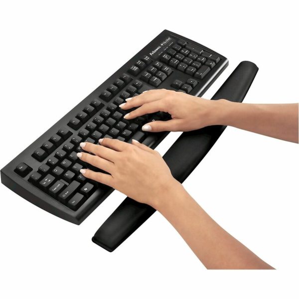 Fellowes® Memory Foam Keyboard Wrist Rest - Black (9178201) - Image 5