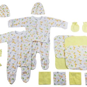 Sleep-n-plays, Caps, Mittens And Washcloths - 14 Pc Set Cs_0037