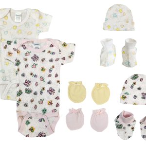 Newborn Baby Girl 8 Pc  Sets Nc_0624