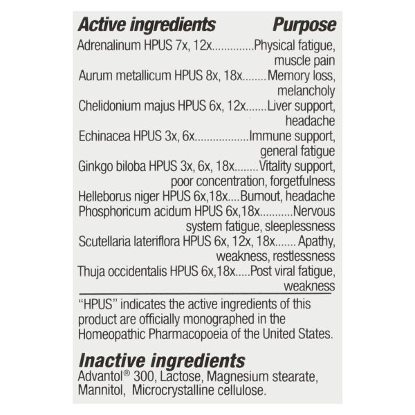 Trp Company - Chronic Fatigue Therapy - 70 TAB