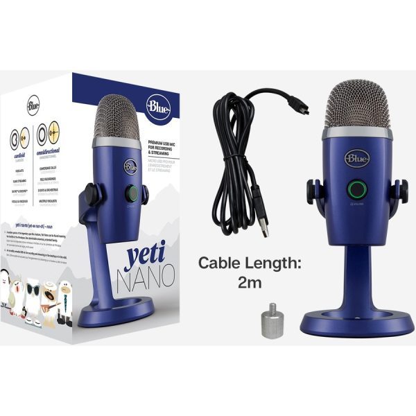 Blue Yeti Nano Wired Condenser Microphone - Image 10