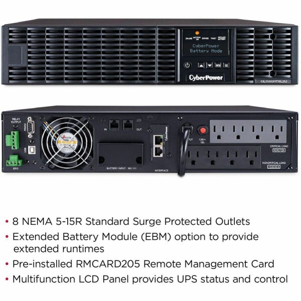 CyberPower OL1500RTXL2UN Smart App Online UPS Systems - Image 2