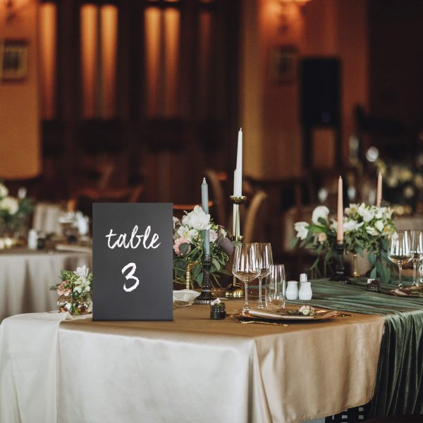 Small Chalkboard Signs with Stand 6x8 in   Table Top Chalk Board to Write On with Stand   Tabletop Chalkboard   Mini Chalkboard Signs with Stand   Blackboard Display Tabletop - Image 9
