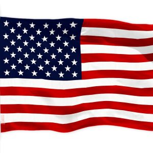 G128 American USA Flag | 4x6 Ft | LiteWeave Pro Series Printed 150D Polyester | Country Flag, Indoor/Outdoor, Vibrant Colors, Brass Grommets, Thicker and More Durable Than 100D 75D Polyester