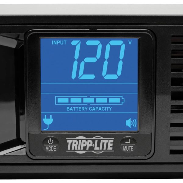 Eaton Tripp Lite Series Smart LCD 1500VA 900W 120V Line-Interactive UPS - 8 Outlets, USB, DB9, 2U Rack/Tower - Image 2