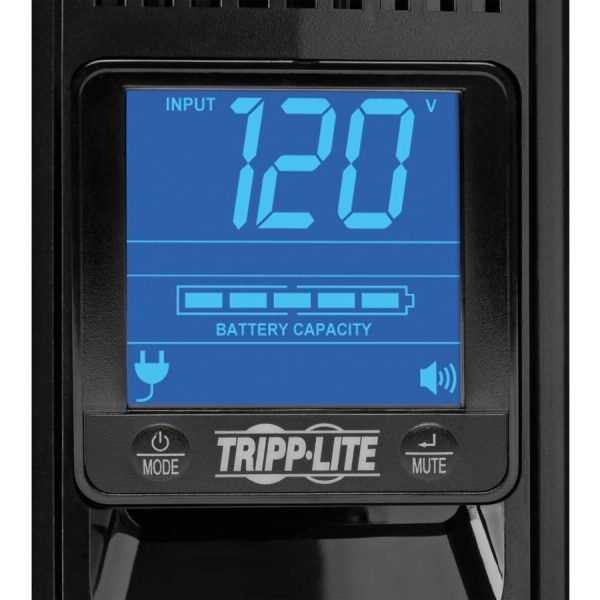 Eaton Tripp Lite Series Smart LCD 1500VA 900W 120V Line-Interactive UPS - 8 Outlets, USB, DB9, 2U Rack/Tower - Image 6