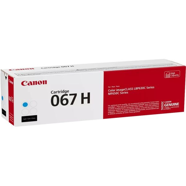 Canon 067 Original High Yield Laser Toner Cartridge - Cyan - 1 Each - Image 5
