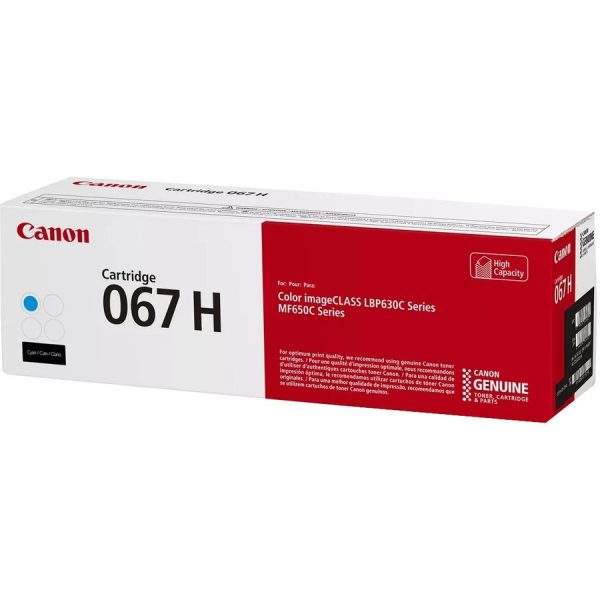Canon 067 Original High Yield Laser Toner Cartridge - Cyan - 1 Each - Image 6