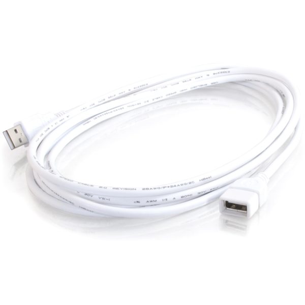 C2G 2m USB Extension Cable - USB A Male to USB A Female Cable - Image 4