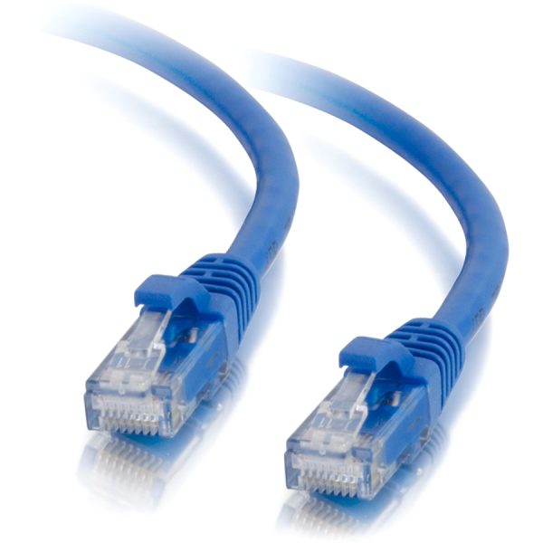 C2G 4ft Cat5e Ethernet Cable - Snagless Unshielded (UTP) - Blue - Image 3
