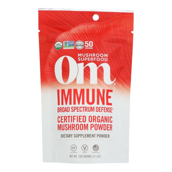 Om - Immune Organic Powder 100grm - 1 Each - 3.5 OZ - Image 3