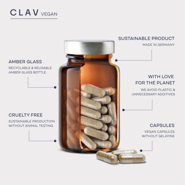 Premium Blood Pressure Support Supplement with Grape Seed Extract L Arginine Black Garlic Extract & Potassium   120 Capsules - Image 7