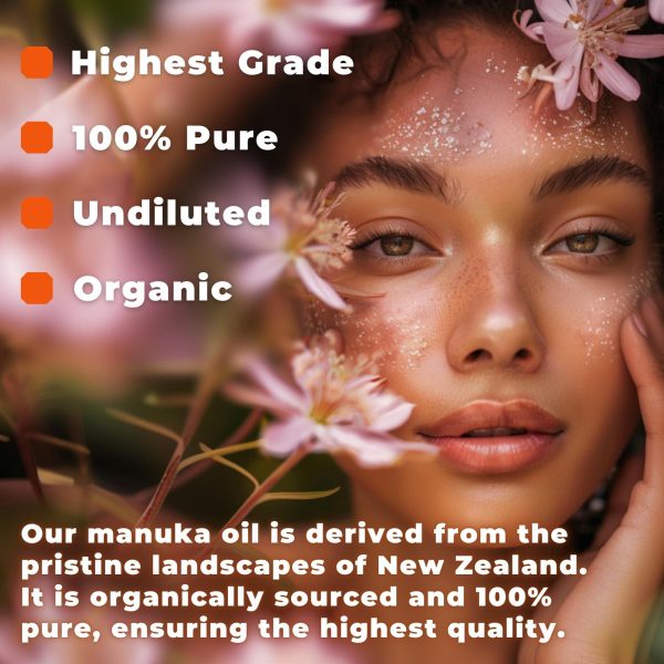 100% Pure Manuka Oil from New Zealand | Therapeutic Grade Essential Oil for Wound Care Skin Soothing Nail & Scalp Health | Organic Undiluted Cold Pressed Manuka for Face Hair & Body - Image 5