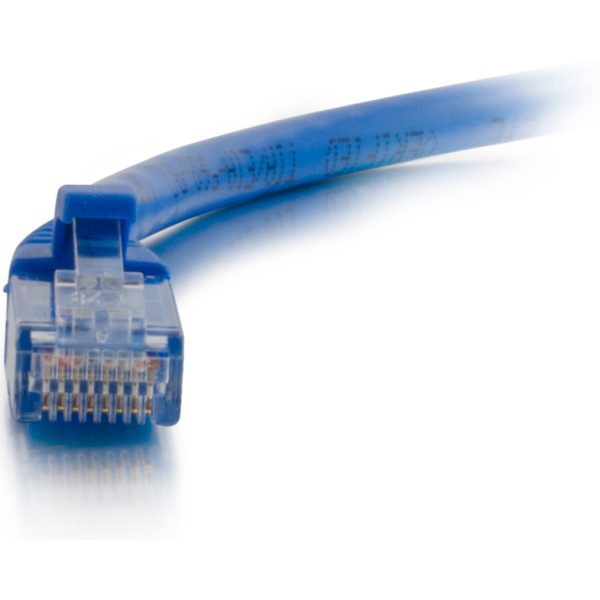 C2G 7ft Cat6 Ethernet Cable - Snagless Unshielded UTP Network Patch Cable - RJ-45 Male to RJ-45 Male - Blue - Image 3