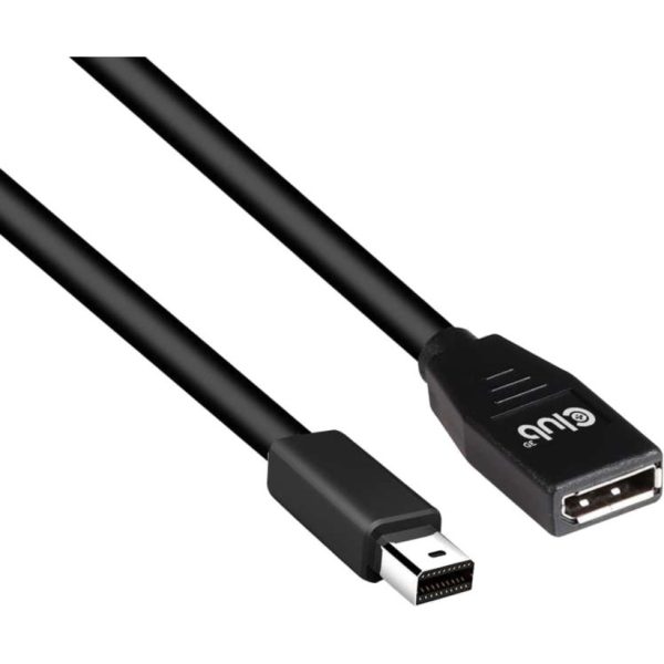 Club 3D DisplayPort/Mini DisplayPort Extension Audio/Video Cable - Image 2