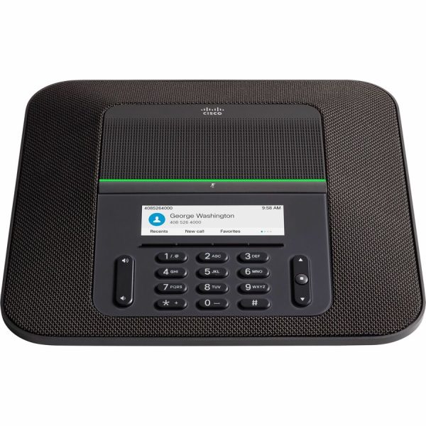 Cisco 8832 IP Conference Station - Corded/Cordless - DECT, Wi-Fi - Tabletop - Charcoal - Image 2