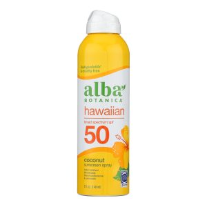 Alba Botanica - Sunscreen Spray Coconut SPF 50 - 1 Each-5 Fluid Ounces