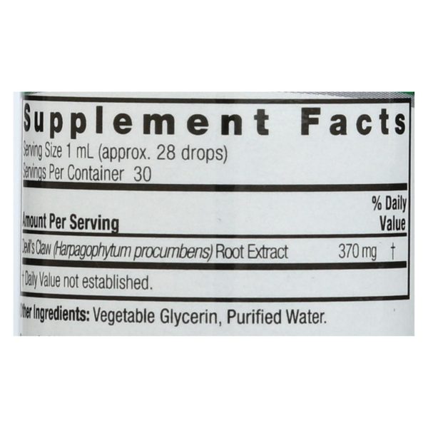 Nature's Answer - Alcohol Free Devil's Claw Root - 1 oz - Image 2