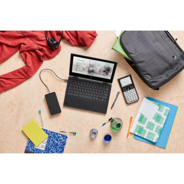 HP Pro x360 Fortis 11 G3 11.6" Touchscreen Chromebook - HD - Intel Celeron N4500 - 8 GB - 64 GB Flash Memory - Black - Image 2