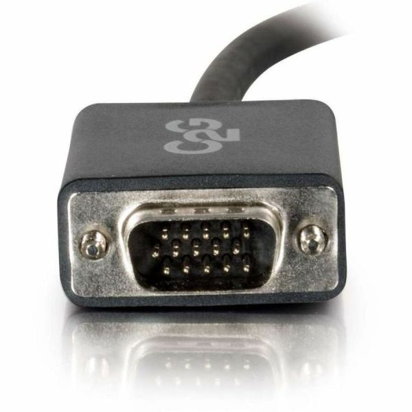 C2G 15ft (4.6m) DisplayPort Male to VGA Male Active Adapter Cable - Black - Image 2