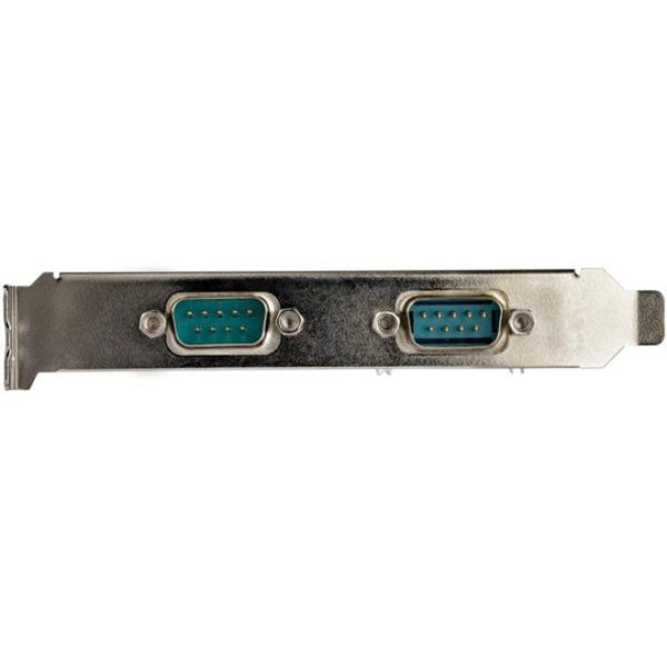 StarTech.com 2-port PCI Express RS232 Serial Adapter Card - PCIe to Dual Serial DB9 RS-232 Controller - 16950 UART - Windows and Linux - Image 3