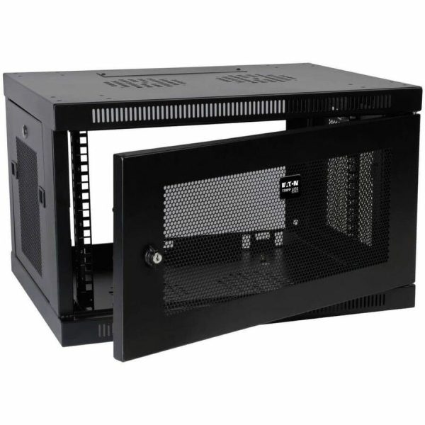 Eaton Tripp Lite Series SmartRack 6U Low-Profile Switch-Depth Wall-Mount Mini Rack Enclosure - Image 3
