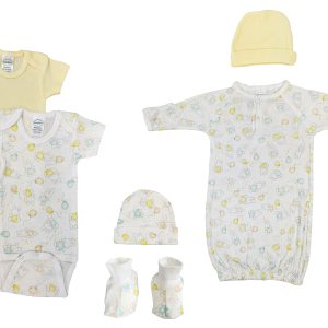 Unisex Newborn Baby 7 Pc  Sets Nc_0646