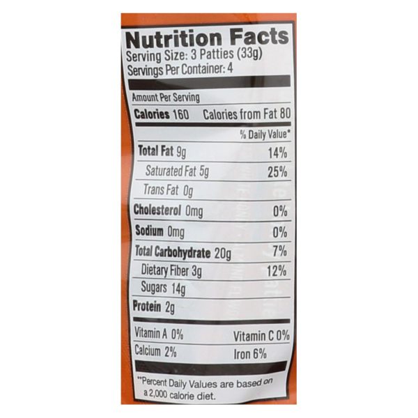Heavenly Organics Heavenly Organic Honey Pattie - Chocolate - Case of 6 - 4.66 oz. - Image 3