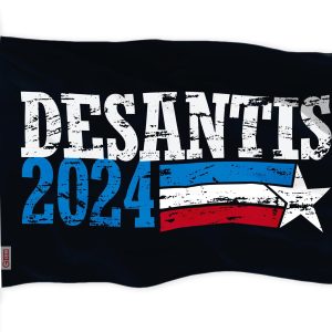 G128 DeSantis Election 2024 Flag | 3x5 Ft | LiteWeave Pro Series Printed 150D Polyester |Election Flag, Indoor/Outdoor, Vibrant Colors, Brass Grommets, Thicker and More Durable Than 100D 75D Polyester