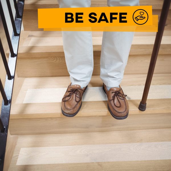 Grip Tape   Heavy Duty Anti Slip Tape Clear Waterproof Outdoor Indoor 4In*35Ft Non Slip Roll Stickers Easy to Cut Waterproof Outdoor Indoor for Bathtub Shover Floor Pool Stairs Safety Non Skid - Image 6