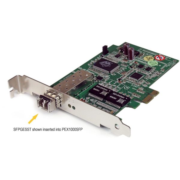 StarTech.com Cisco SFP-GE-S Compatible SFP Module - 1000BASE-SX - 1GE Gigabit Ethernet SFP 1GbE Multimode Fiber MMF Optic Transceiver - Image 6