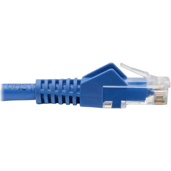 Eaton Tripp Lite Series Cat6 Gigabit Snagless Molded (UTP) Ethernet Cable (RJ45 M/M), PoE, Blue, 6-in. (15.24 cm) - Image 4