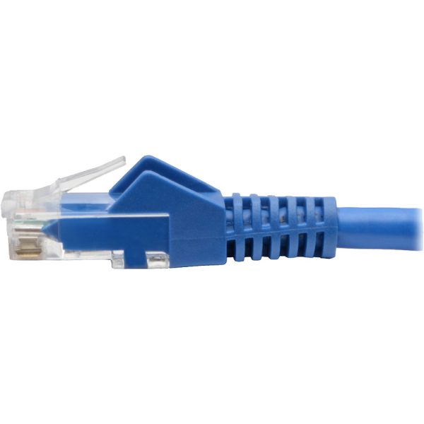 Eaton Tripp Lite Series Cat6 Gigabit Snagless Molded (UTP) Ethernet Cable (RJ45 M/M), PoE, Blue, 6-in. (15.24 cm) - Image 5
