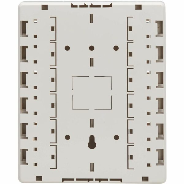 Eaton Tripp Lite Series Surface-Mount Box for Keystone Jacks - 12 Ports, White, TAA - Image 2
