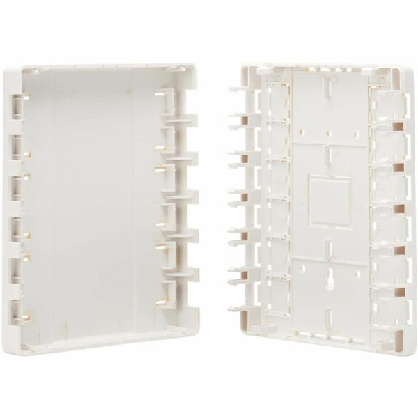 Eaton Tripp Lite Series Surface-Mount Box for Keystone Jacks - 12 Ports, White, TAA - Image 7