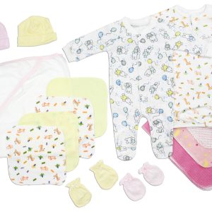 Newborn Baby Girls 18 Pc  Baby Shower Gift Set Ls_0104