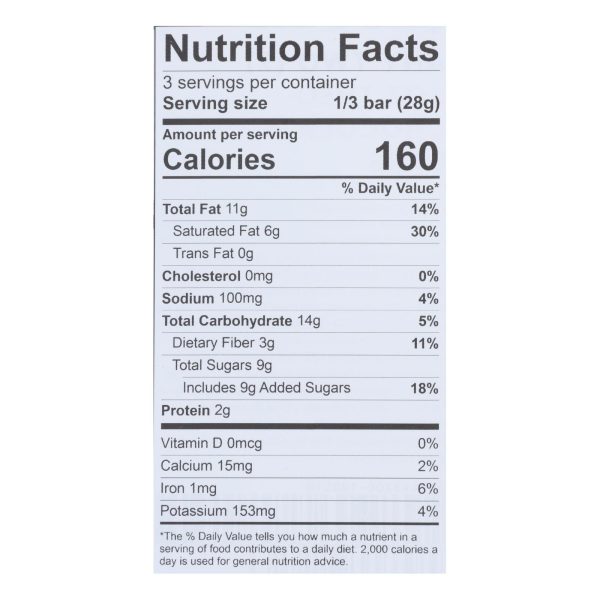 Theo Chocolate Organic Chocolate Bar - Classic - Dark Chocolate - 70 Percent Cacao - Sea Salt - 3 oz Bars - Case of 12 - Image 3
