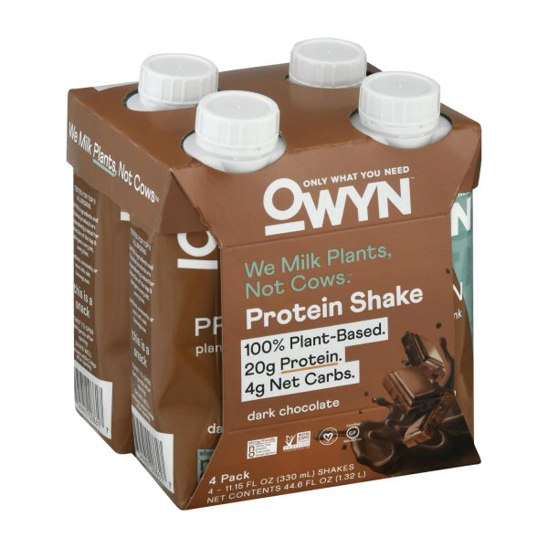 Only What You Need - Plnt Bsd Dark Chocolate Pro Shk - Case of 3-4/11.14Z - Image 3