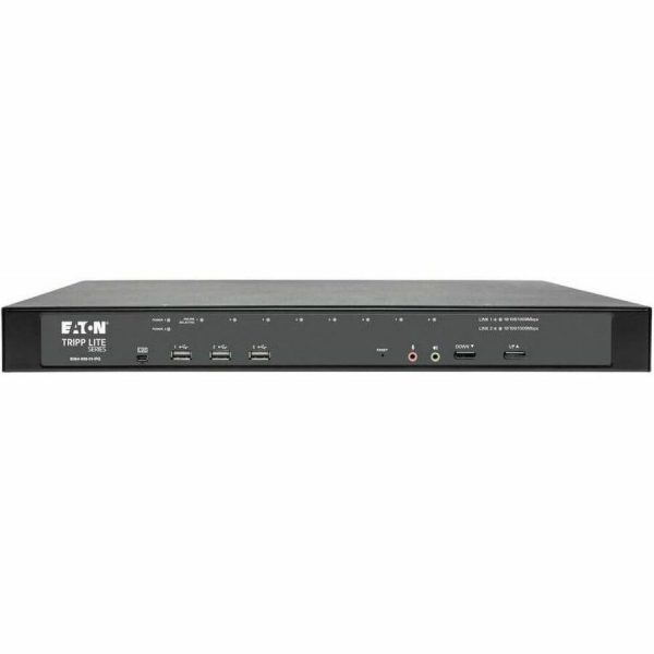 Eaton Tripp Lite Series 8-Port Cat5 KVM over IP Switch with Virtual Media - 1 Local & 1 Remote User, 1U Rack-Mount, TAA - Image 2