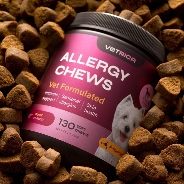 Dog Allergy Relief Chews   Dog Itching Skin Relief   Anti Itch for Dogs   Dog Itch Relief Chews   Hot Spot Treatment   Seasonal Allergy Support Supplements   Allergy Chews   Allergy Immune Treats - Image 9