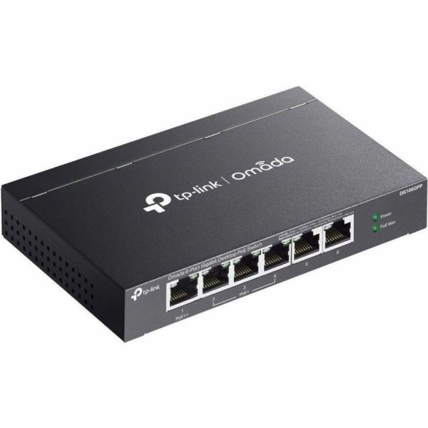 TP-Link Omada 6-Port Gigabit Desktop Switch with 3-Port PoE+ and 1-Port PoE++ - Image 4