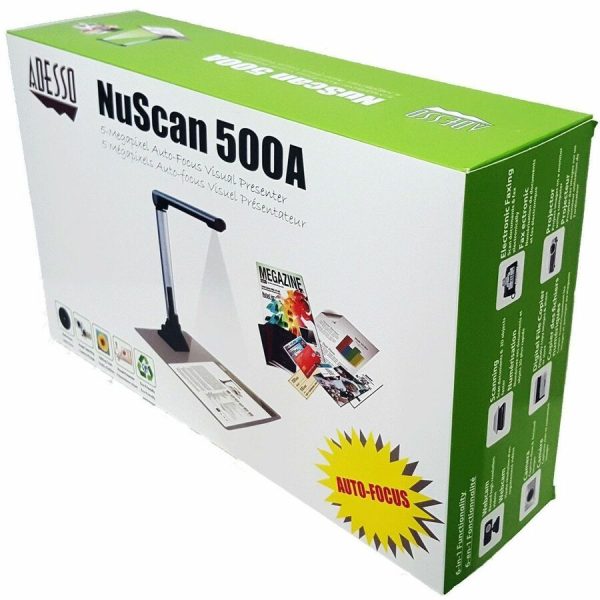 Adesso NuScan 500A - 5-Megapixel Auto-Focus Visual Presenter (A4 Size) - Image 3