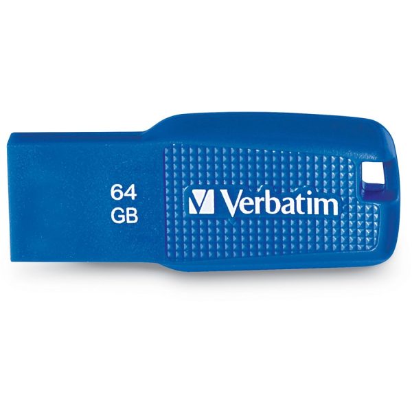 Verbatim 64GB Ergo USB 3.0 Flash Drive - Blue - Image 4