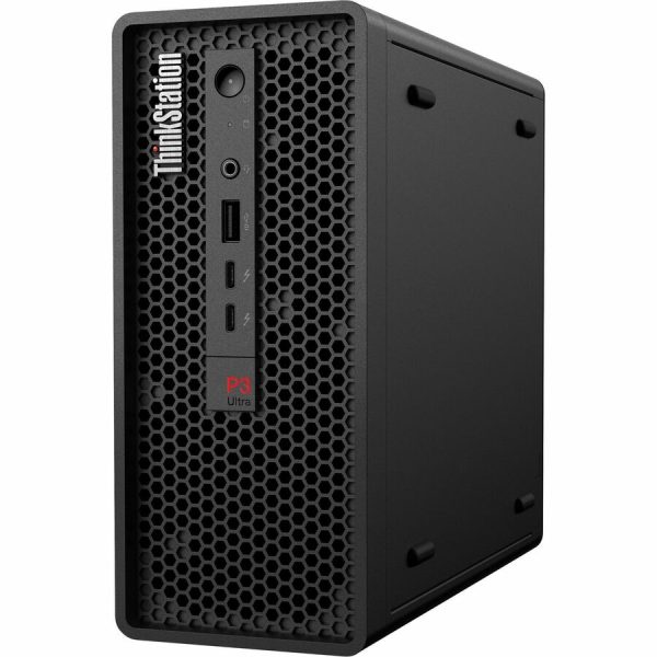 Lenovo ThinkStation P3 Ultra 30HA0064US Workstation - 1 Core i7 14th Gen i7-14700 - vPro Technology - 16 GB - 512 GB SSD - Ultra Small - Image 2