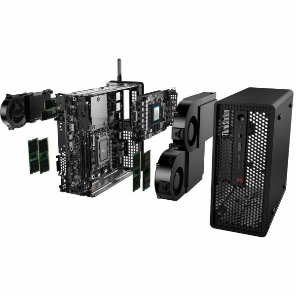 Lenovo ThinkStation P3 Ultra 30HA0064US Workstation - 1 Core i7 14th Gen i7-14700 - vPro Technology - 16 GB - 512 GB SSD - Ultra Small - Image 5
