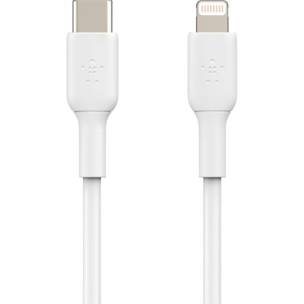 Belkin BoostCharge USB-C to Lightning Cable (1 meter / 3.3 foot, White) - Image 5