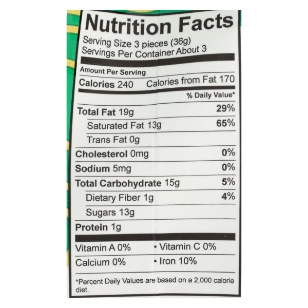 Alter Eco Americas Dark Chocolate Truffles - Mint Creme - Case of 8 - 4.2 oz. - Image 2