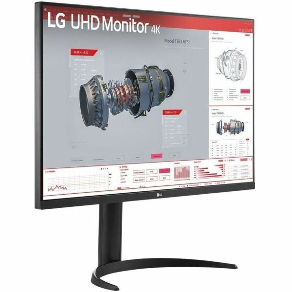 LG 32BR55U-B 32" Class 4K UHD LCD Monitor - 16:9 - Image 12