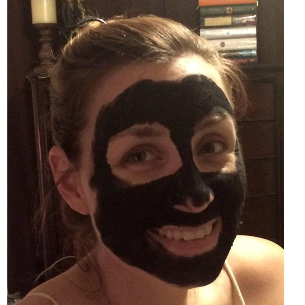 Glimmer Goddess Organic Face Mask to Unclog Pores and Reduce Blackheads   Activated Charcoal 2 oz - Image 3