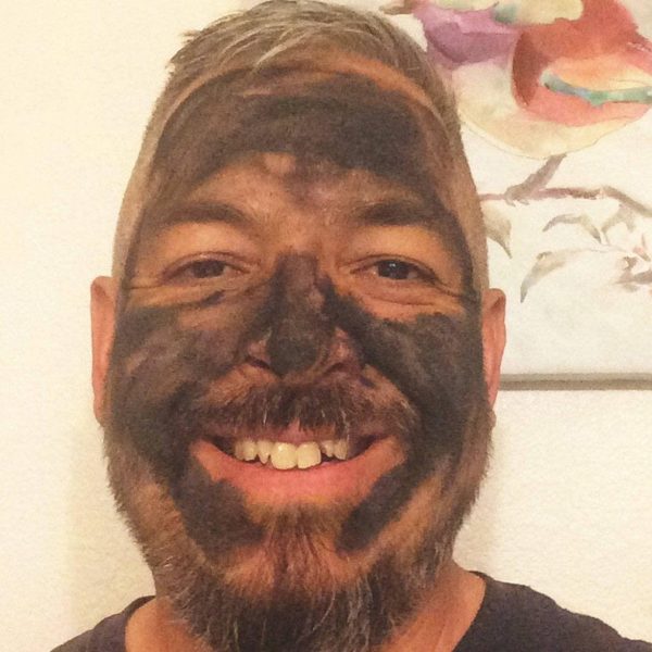 Glimmer Goddess Organic Face Mask to Unclog Pores and Reduce Blackheads   Activated Charcoal 2 oz - Image 4